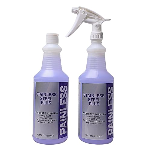 Apter Industries Painless Stainless-Steel Cleaner, 32oz. (Pack of 6)