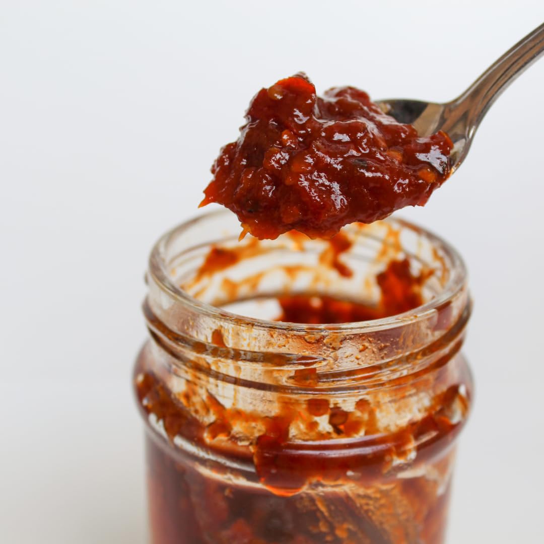 Certified Authentic Crushed Calabrian Hot Chili Peppers Paste Imported From Italy - Calabrian Crushed Chili Peppers Spread Sauce - All Natural
