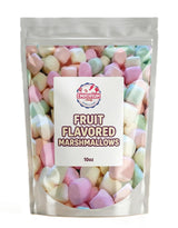 10 oz Fruity Marshmallows - Orange, Lemon, Strawberry & Lime Flavors - Soft, Colorful Sweet Treats for Snacks, Parties & Gifts - Add to Hot Cocoa