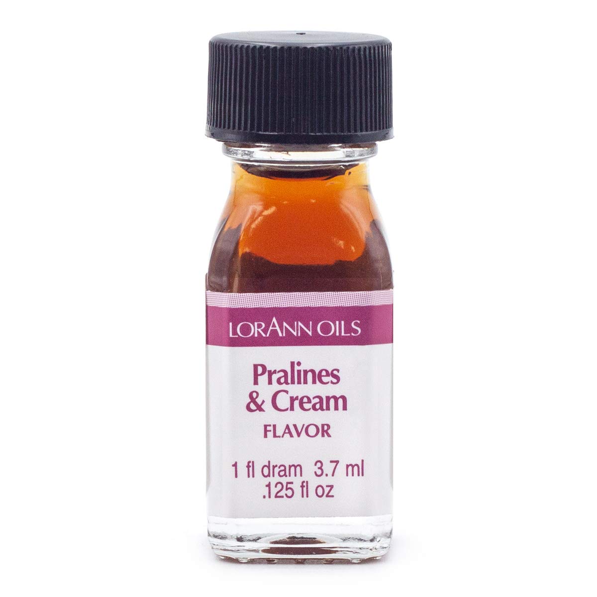 LorAnn Pralines and Cream SS Flavor Flavor, 1 dram bottle (.0125 fl oz - 3.7ml - 1 teaspoon)