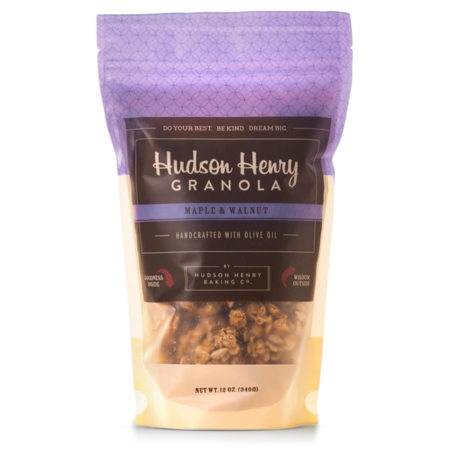 Hudson Henry Maple Walnut Granola | Gluten Free Granola with Nuts and Seeds | Vegan, Non-GMO & Small Batch Baked with Pure Maple Syrup & Extra Virgin
