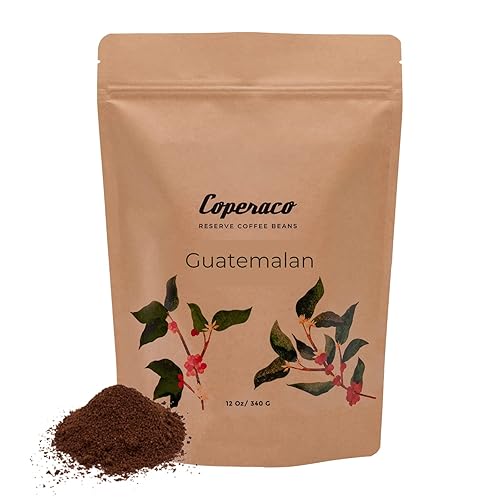 Coperaco, Volcanica Guatemala, Ground Coffee, Light Roast, Chocolate - Caramel - Orange notes, Volcanic/High Altitude Soil, Fresh Roasted, Gourmet