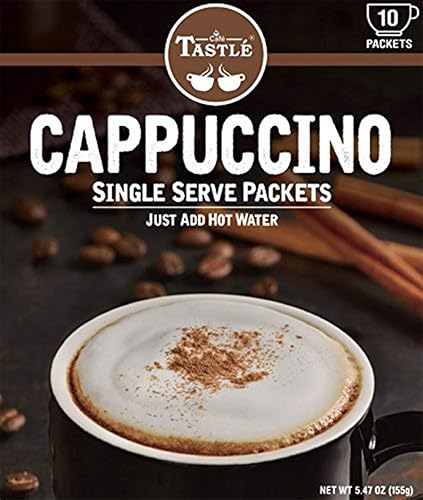 Cafe Tastlé Single Serve Cappuccino Coffee, 10 Count