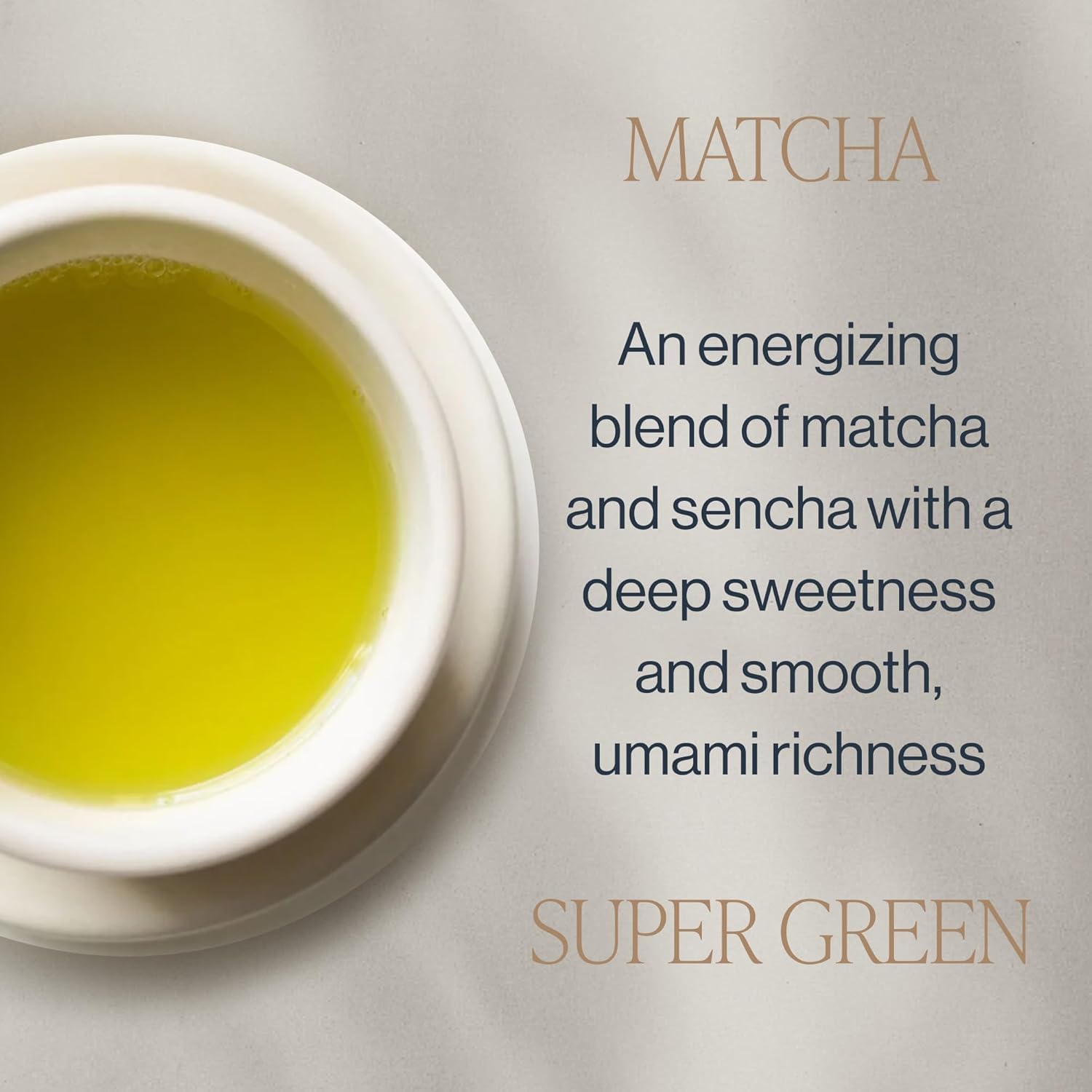 Rishi Tea Matcha Super Green Tea - Organic, Caffeinated Sachet Tea Bags, Umami Japanese Green Tea, Antioxidant Rich Sencha & Matcha Blend - 15 Count