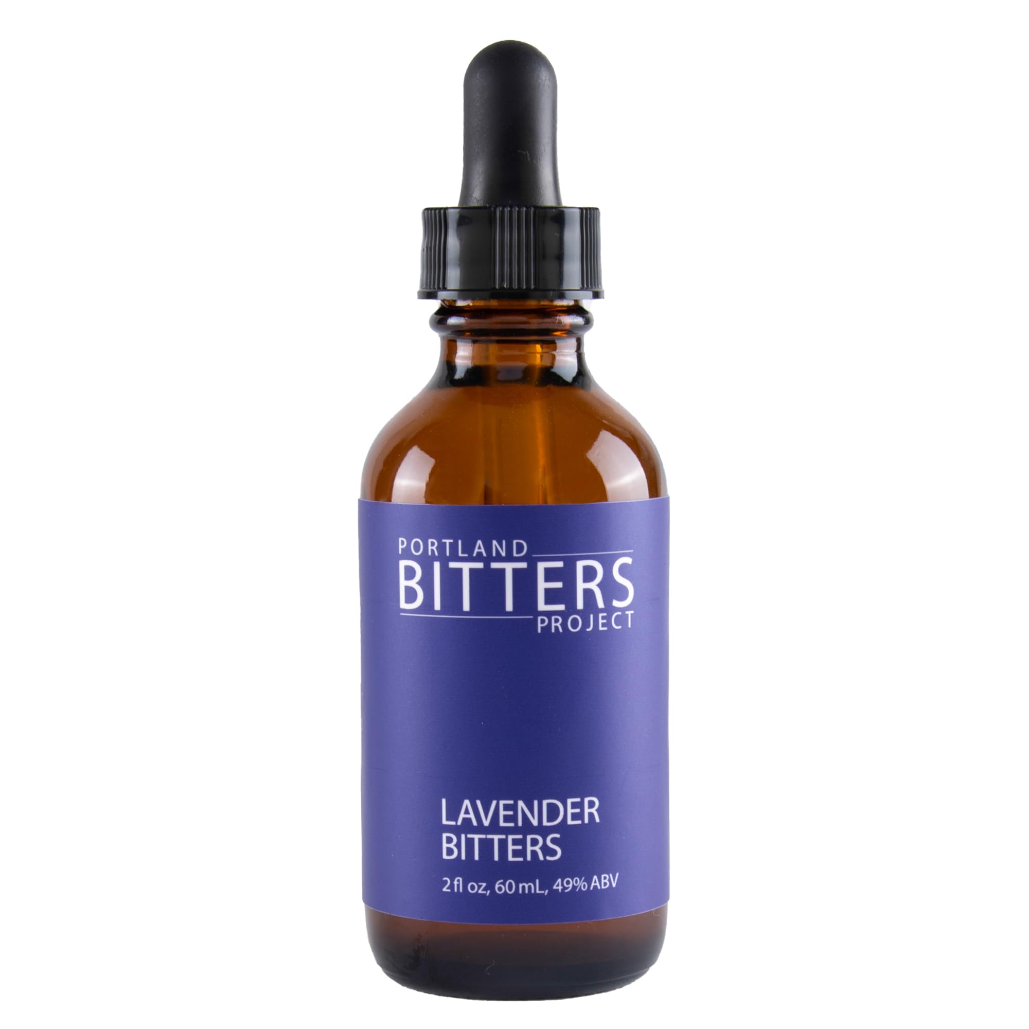 Portland Bitters Project Lavender Bitters - Concentrated Bitters with Layered Flavors Made from Organic, Wild Crafted, Therapeutic Grade Whole