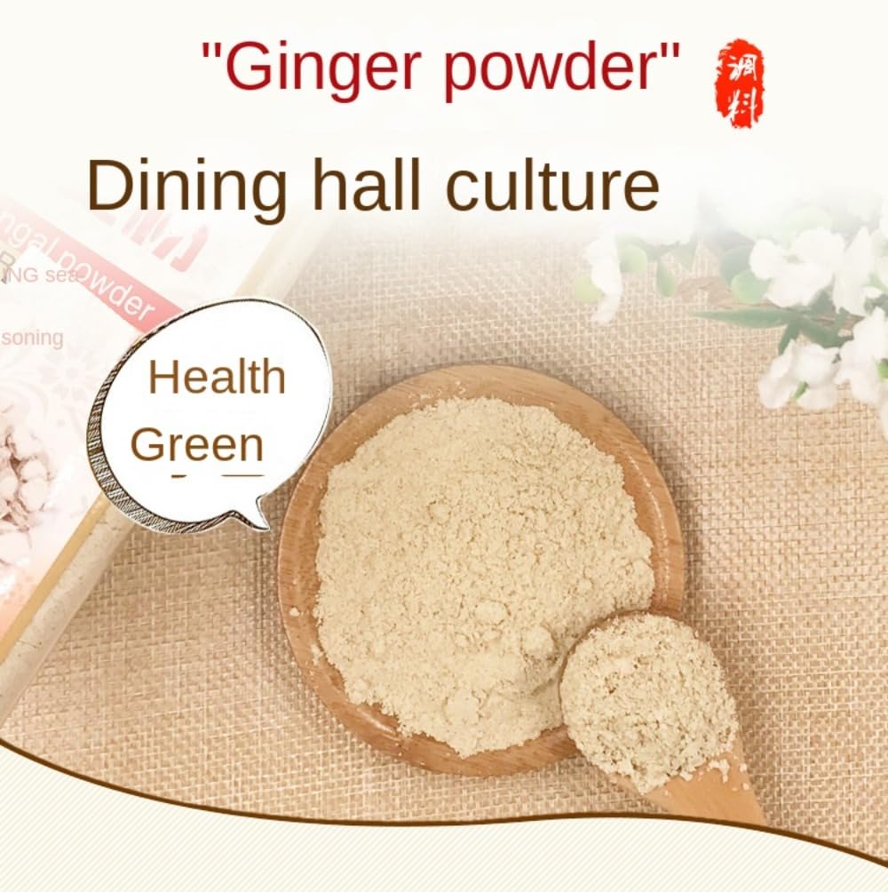 Zercumm Authentic 500G Ginger Powder Natural Freshly Ground Kaempferol Powder Ginger Chicken Salt Baked Chicken Ingredients Seasoning