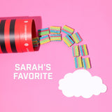 Licorice.com | Sweet & Sour Licorice Petite Bricks | Soft & Chewy Licorice | Rainbow & Strawberry | Blend of Fruity Undertones & Twirls of Tang | Pack