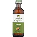 Simply Organic Almond Extract, Certified Organic | 4 oz | Pack of 6