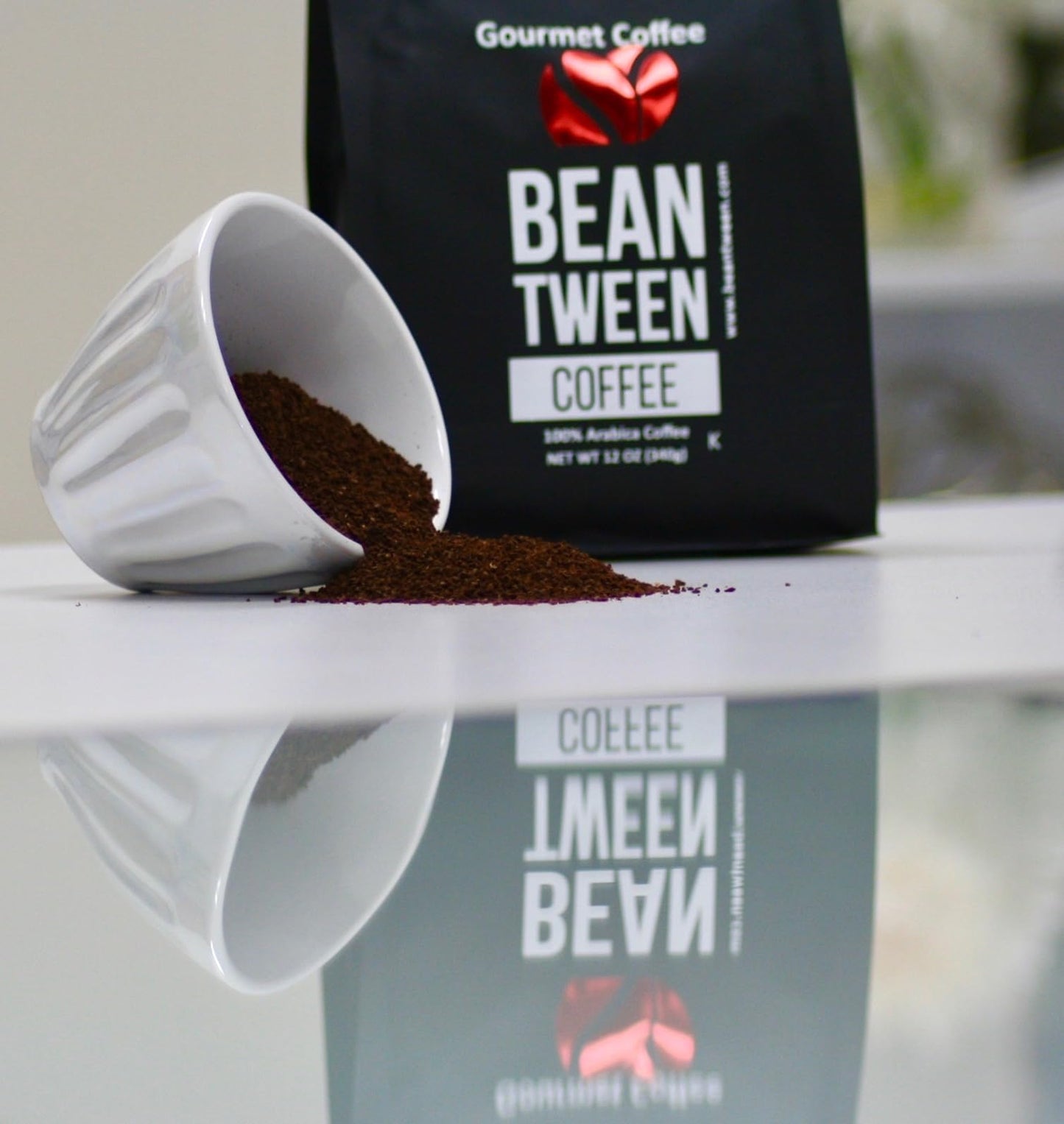 Beantween Coffee: Premium Organic DARK ROAST Whole Bean (5 lb) of 100% Arabica Coffee - Low Acid, MOLD-FREE, Certified Organic, Kosher, Single Origin