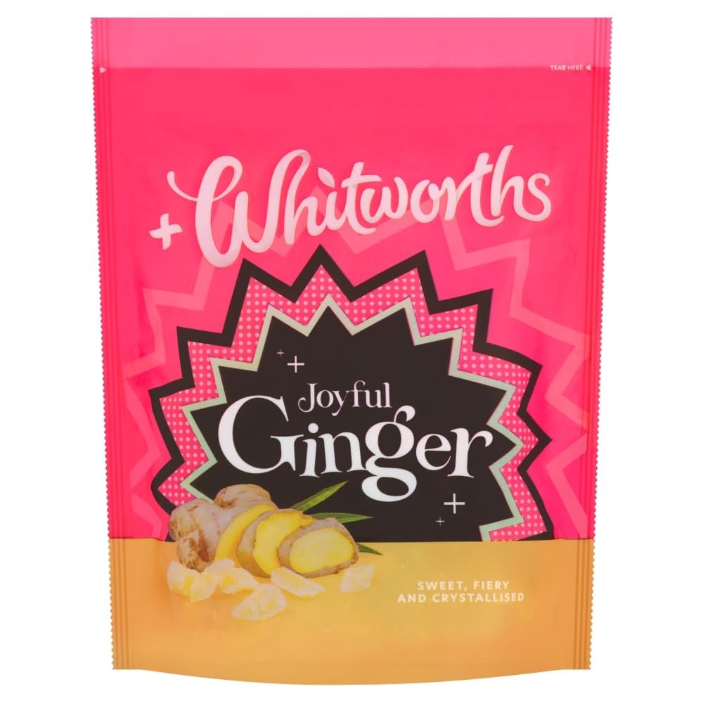 Whitworths Crystalised Ginger (175g)
