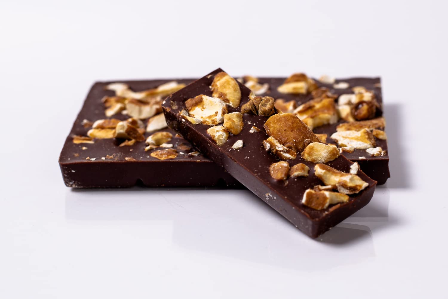 Rawmio Coconut Caramel & Crushed Cashew Bark - 2.12 oz. - Raw, Organic, Vegan, Kosher - Pack of 2