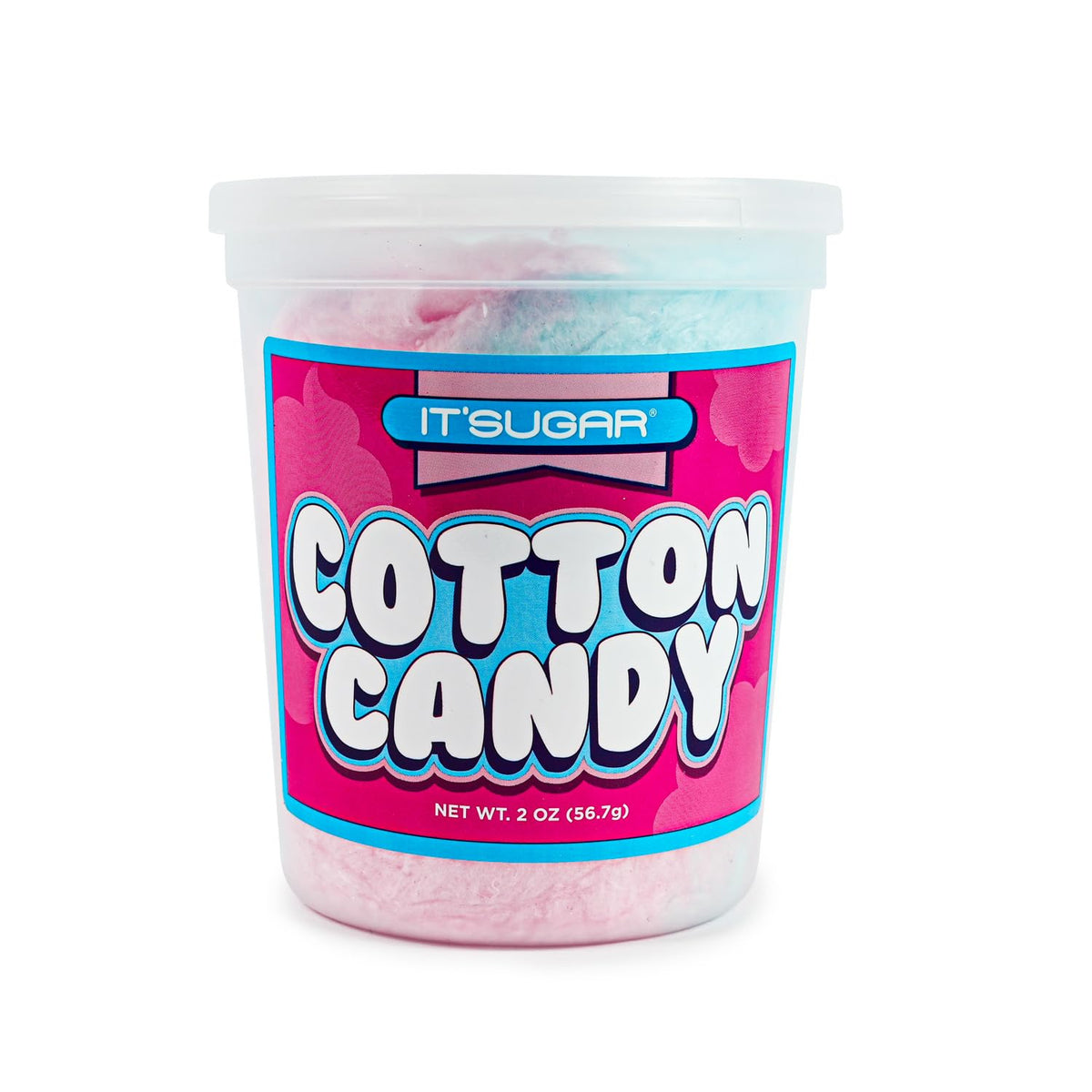 IT'SUGAR Pink and Blue Cotton Candy