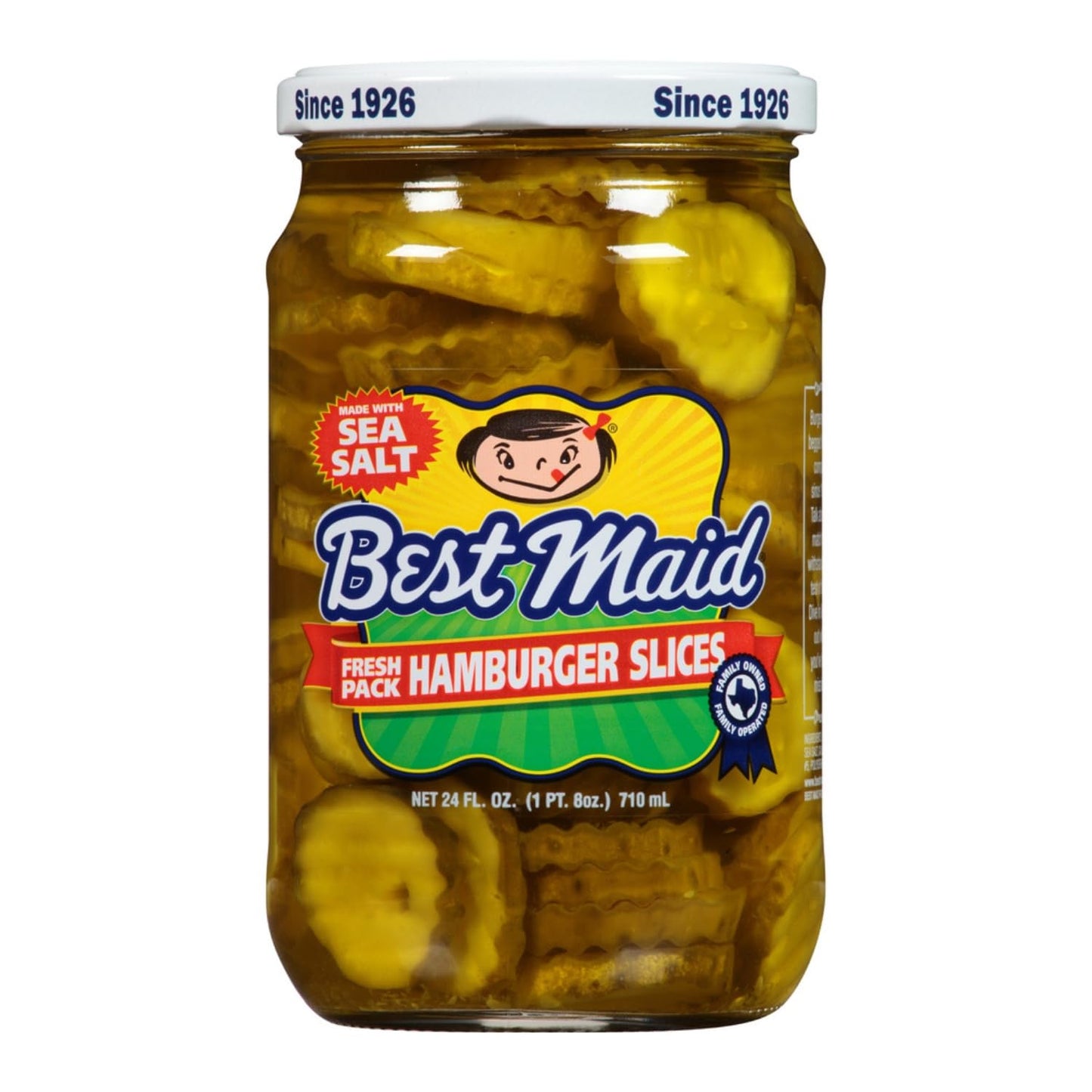 Best Maid Products - 24 Ounce Glass Jars Baby - Dill, Kosher, Hamburger Slices, Garlic Bites, Habanero Chips, & Xtreme Hot Pickles (2 Pack, Fresh Pack