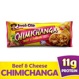 Jose Ole Chimichanga, Beef & Cheese, 5 Oz