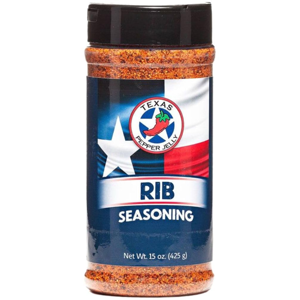 Texas Pepper Jelly Rib Seasoning Net Wt. 15 oz (425 g)