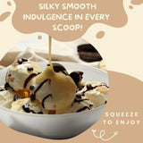 Alma Gourmet White Chocolate Topping Sauce Imported From Italy - Sweet Creamy White Chocolate Topping Ideal For Ice Cream, Waffles, Pancakes, Crepes