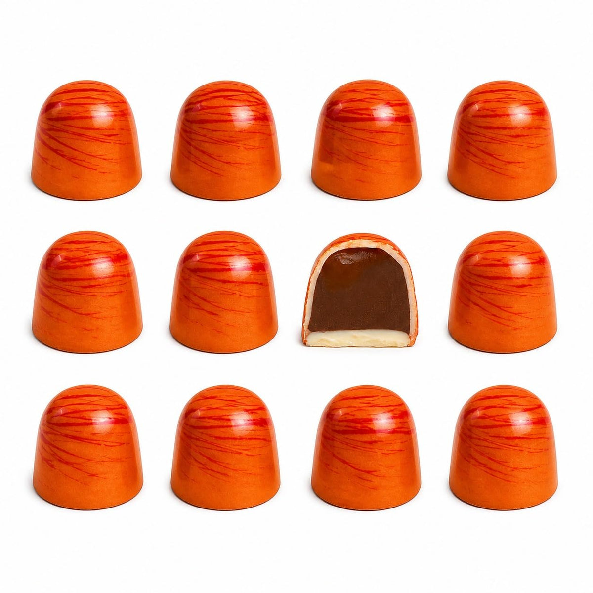 OMNIYA Delicacy Chocolate Galaxy Bonbon (7.5 oz) Crème Coffee Caramel Center 12 pcs - Handcrafted Artisan Chocolate Candy - Gourmet Gift for Holidays