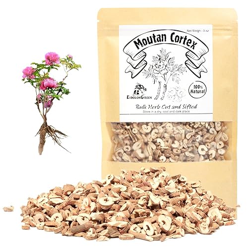 EidolonGreen [China Medicinal Herb] Moutan Cortex (Peony Bark/Mo dan pi/???) Dried Bulk Herb 3 Oz (88g)