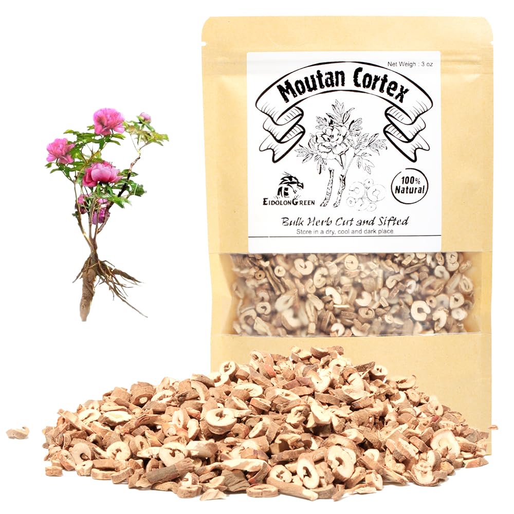 EidolonGreen [China Medicinal Herb] Moutan Cortex (Peony Bark/Mo dan pi/???) Dried Bulk Herb 3 Oz (88g)