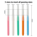 Shower Head Cleaning Brush for Small Hole, Multifunctional Shower Head Cleaner Tool Anti-Clogging Nozzle with Storage Boxes, Showerhead Cleaner Picks