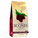 English Scone Mix with Raspberry by Sticky Fingers Bakeries - Easy to Make English Scones Fresh Baked, Makes 12 Scones (1pk)