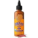 Racha Organics Sriracha Hot Sauce - USDA Organic Sriracha Sauce Made with Estate-Grown Thai Chili Peppers - Low-Sugar, Non-GMO, Gluten Free, Keto