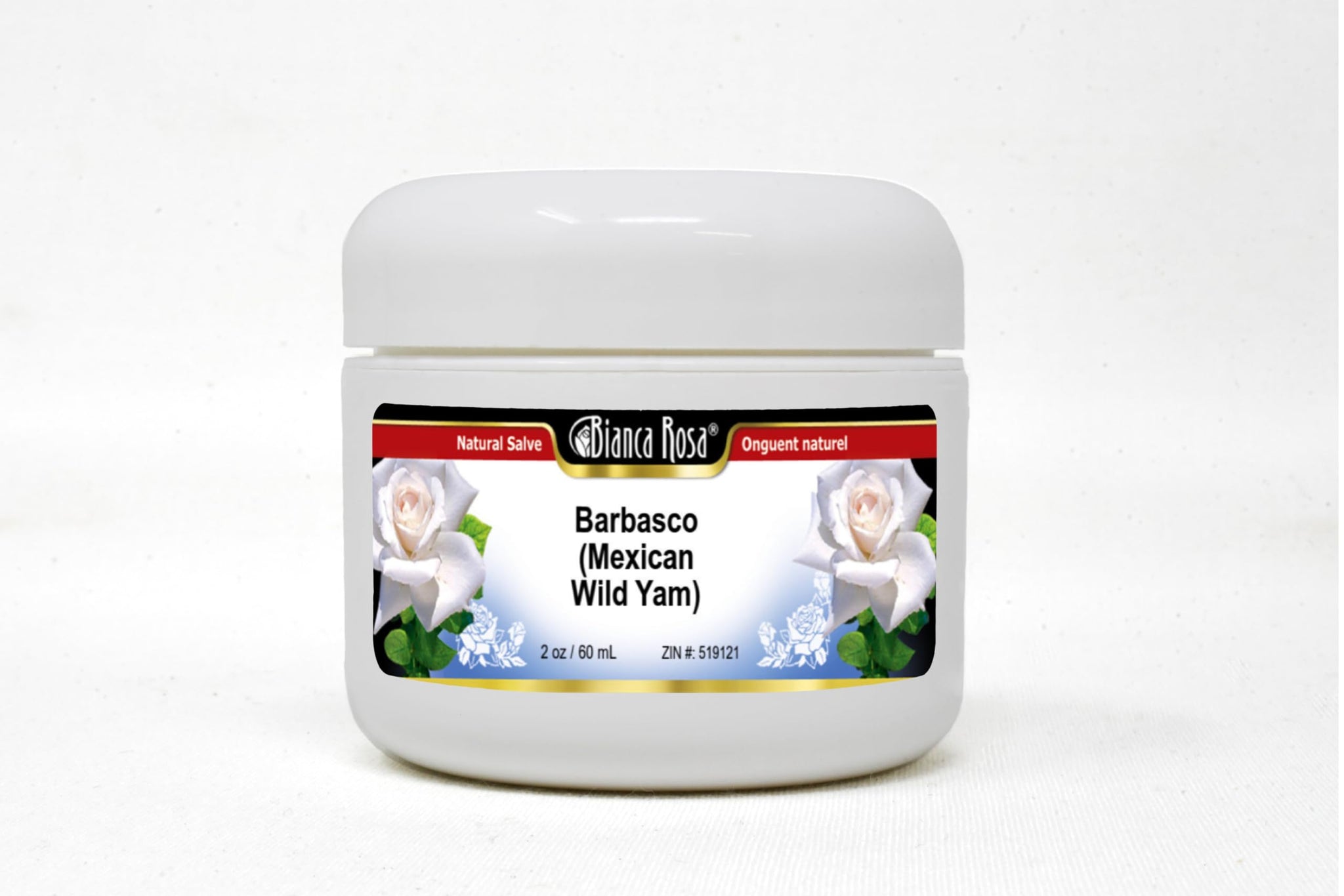 Bianca Rosa Barbasco (Mexican Wild Yam) Salve (2 oz, ZIN: 519121)