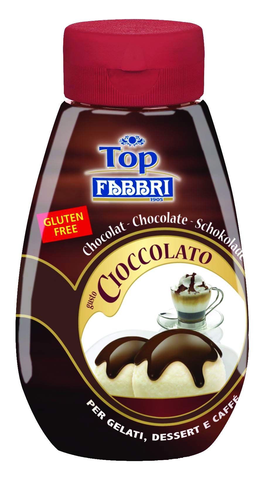 Fabbri Minitopping Chocolate Syrup 225g