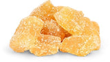 Crystallized Ginger Chunks by It's Delish, 5 Lbs Bulk | Candied Dried Ginger Fruit Chews Natural Candy, Ginger Root with Sugar Crystals, Unsulphured
