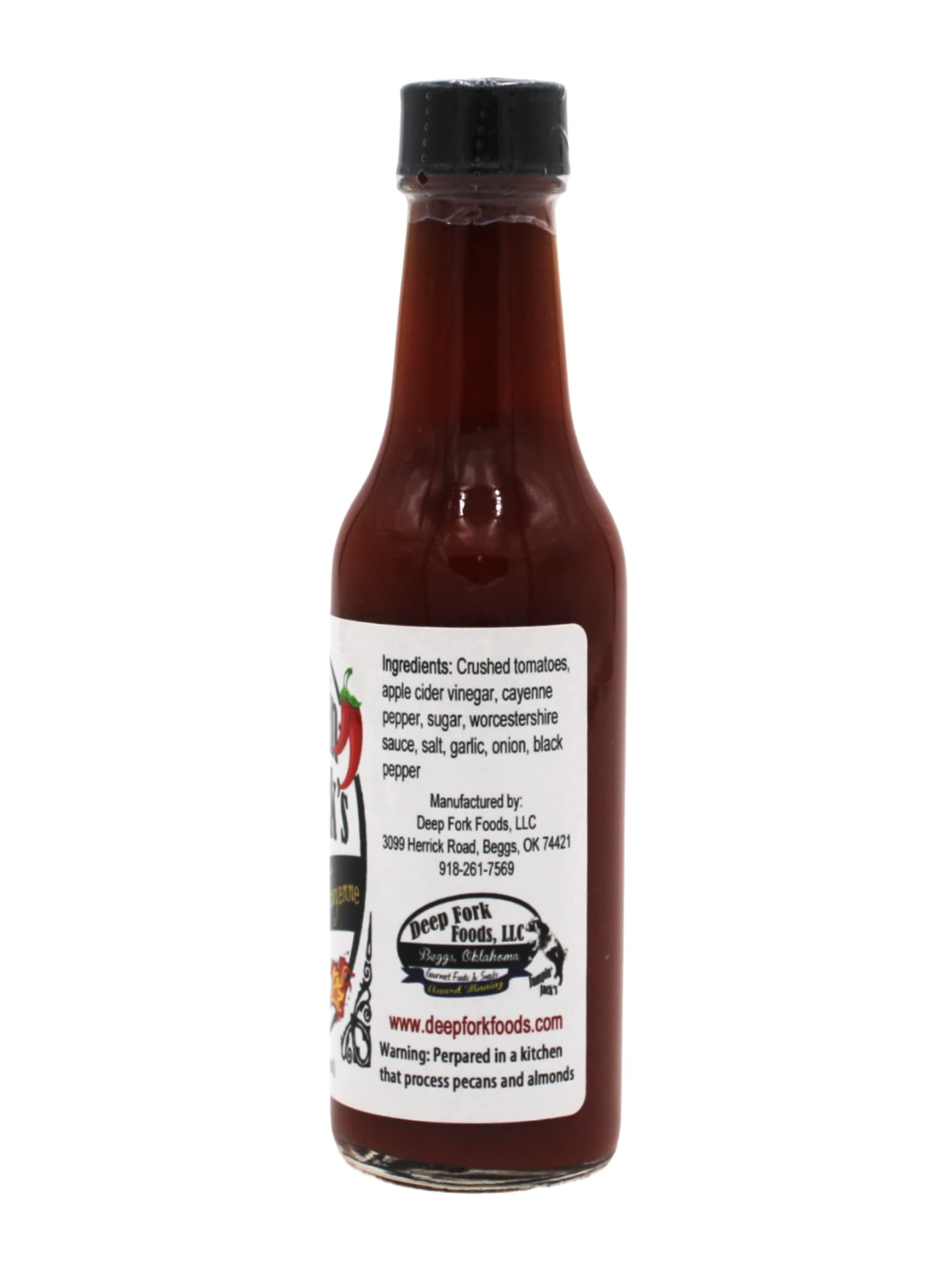 Jumpin’ Jack’s Kickin' Cayenne Sauce - Handcrafted in Small Batches and Truly All Natural Sauce using Sustainably Sourced Ingredients - Sweet