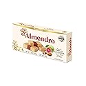 Authentic Creamy Almond Turron with Guava By El Almendro, Soft Traditional Spanish Nougat Candy, Turrón Blando Con Guayaba, Gourmet Mediterranean