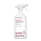 ATTITUDE Baby Laundry Stain Remover, Plant and Mineral-Based Ingredients, Vegan and Cruelty-free Household Products, Unscented, 27.1 Fl Oz