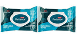 H?E?B Reliance Flushable Wipes 50 ct(pack of 2) Total 100