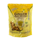 Prince of Peace Instant Ginger Honey Crystals with Lemon, 60 Sachets - Instant Hot or Cold Beverage - Easy to Brew - Drink Like a Tea - Caffeine