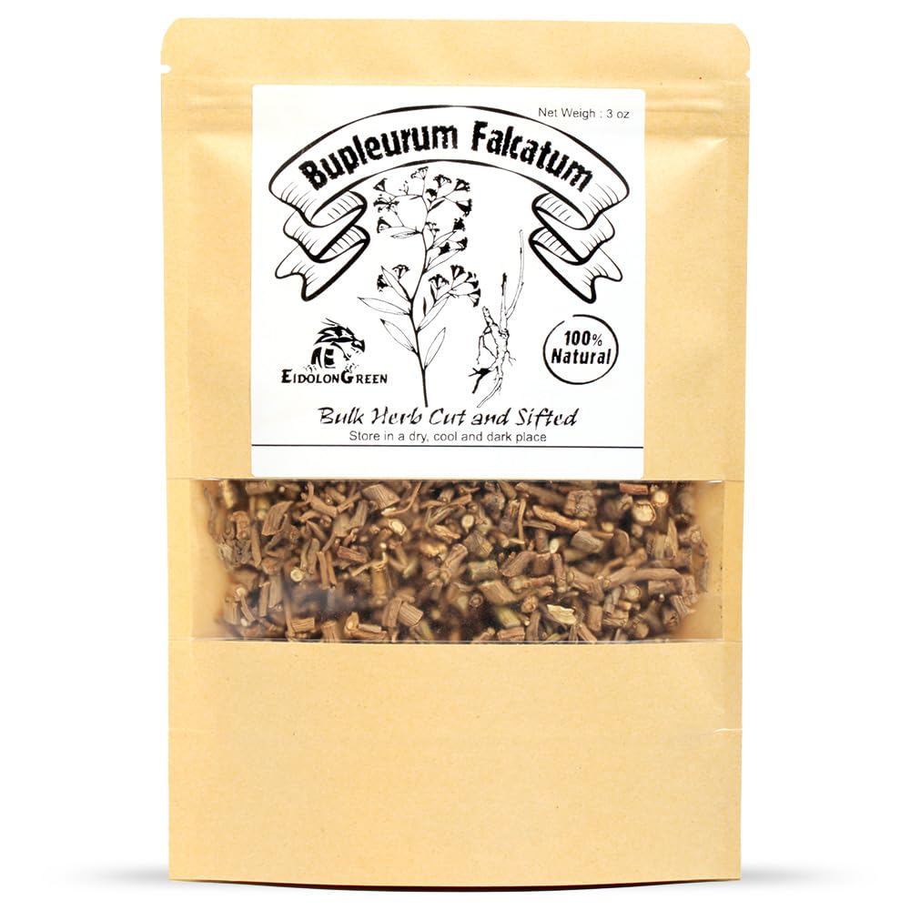EidolonGreen [China Medicinal Herb] Bupleurum (Chai Hu/??/??) Dried Bulk Herbs 3 Oz (88g)