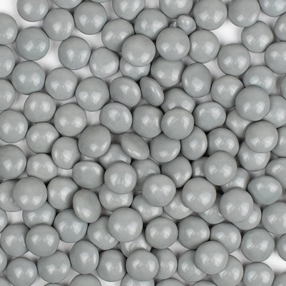 1,060ct Silver Bulk Just Candy Chocolate Coated Candy Gem Treats (2.5lb)