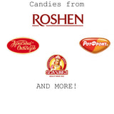 Sweet Candy Mix Gift Bag - Russian & Ukrainian Candy Mix - Assortment Chocolate and Caramel Party Candy Mix of Eastern European Confectionery