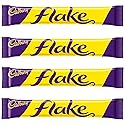 Cadbury Flake Bar | Total 4 bars of British Chocolate Candy - Cadbury Flake