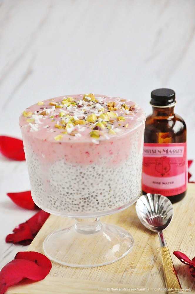 Nielsen-Massey Rose Water for Baking, Cooking and Drinks, 2 Ounce Bottle