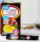 Great Value Sugar Free, Low Calorie ENERGY Pomegranate Lemonade Drink Mix