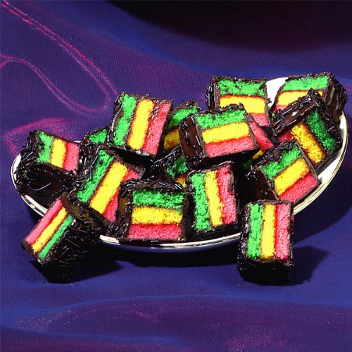 5 lb Rainbow Cookies Platter - by Best Cookies