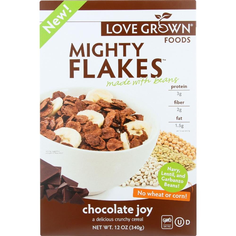 Love Grown Cereal Mght Flks Choc Joy