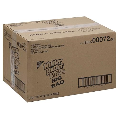 Nutter Butter Bites, 3-Ounce Packages (Pack of 36)
