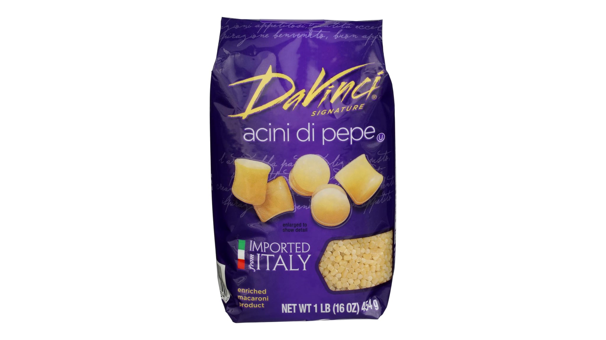 Davinci Pasta Soup Cuts, Acini De Pepe, 16 oz