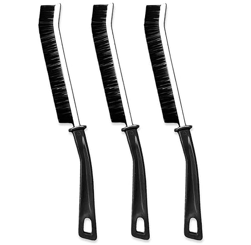 Hard Bristle Crevice Cleaning Brush, Multifunctional Small Cleaning Brush, Scrub Brush for Shower Tile, Gap Cleaning Brush for Kitchen, Bathroom