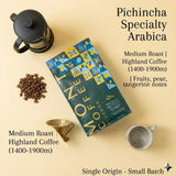 Mont Coffee Ecuador Single Origin Pichincha - 100% Arabica Whole Bean Coffee, Terrazas del Pisque Farm, Middle of the World Volcanic Terroir, Medium