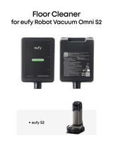 eufy Official Hard Floor Cleaner Accessories for Omni S2, Gentle Ingredients, Low-scent, Suitable for Various Surfaces, 1 Bottle