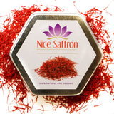 Nice Saffron Premium Fresh Saffron Threads Deep Red (10 Grams) | Red Gold Saffron Spices for all Cooking | Professional Chef Quality Saffron Original