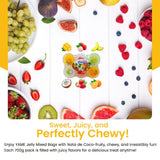 Fruit Pudding - Assorted Popping Cups - Mixed Pudding Flavours (Mango, Lychee, Orange, Coconut, Strawberry, Honey Melon) - Asian Jellies for Kids