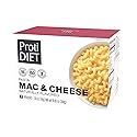 ProtiDIET High Protein Mac and Cheese - 15g Protein, 1g Total Fat, 7 Pouches - Balanced High Protein Meal Replacement for Everyday Wellness